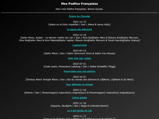 podfics_start_fr screenshot
