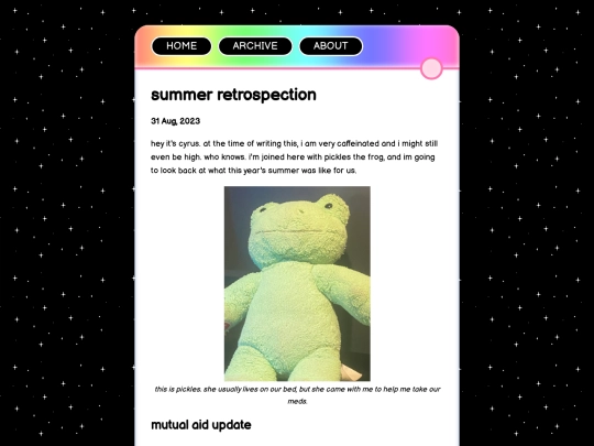 posts/2023-08-31-summer-retrospection screenshot