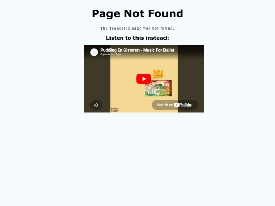 not_found screenshot