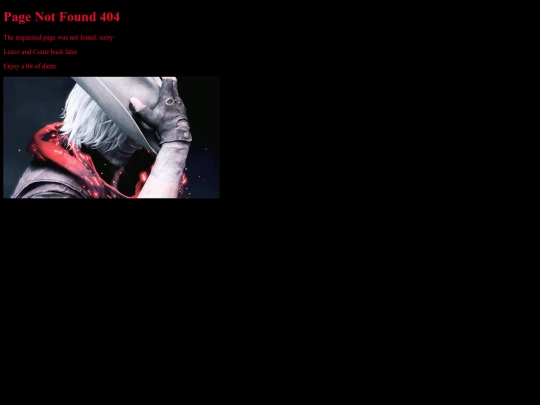 not_found screenshot