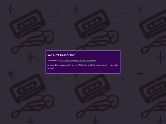 not_found screenshot