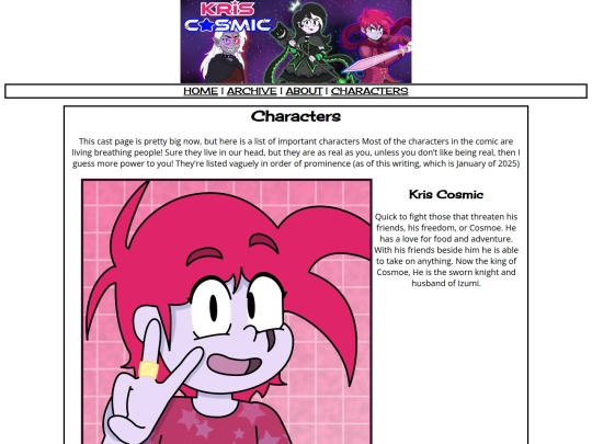 characters screenshot