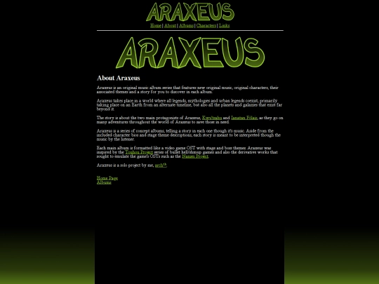 pages/about screenshot