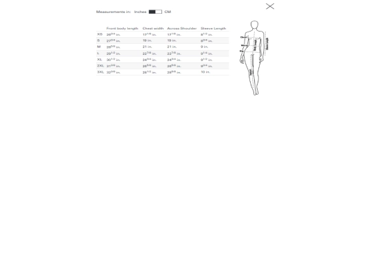 1801sizechart screenshot