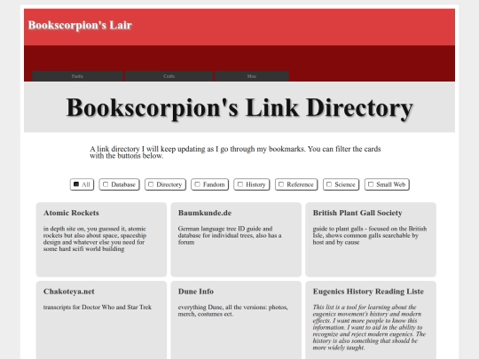 linklist screenshot