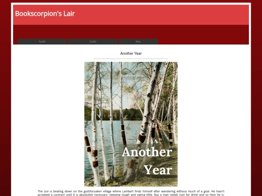 witcherfic/anotheryear screenshot