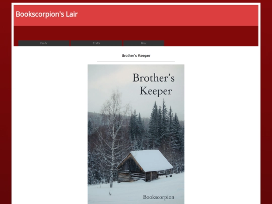 witcherfic/brotherskeeper screenshot