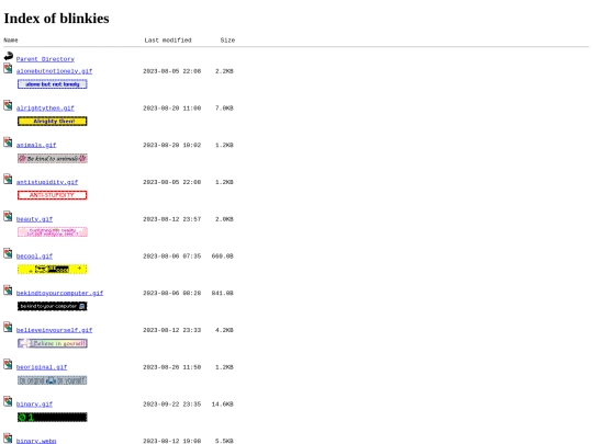 blinkies screenshot