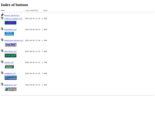 buttons screenshot