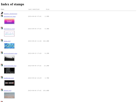 stamps screenshot