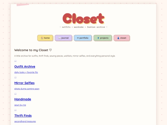 closet screenshot