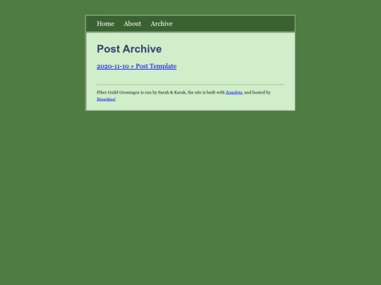 archive screenshot