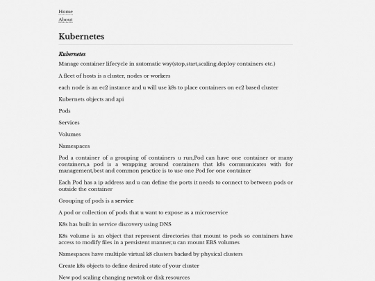 kubernetes screenshot