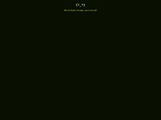 not_found screenshot