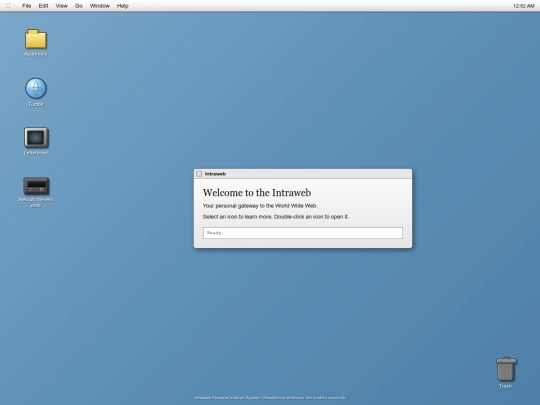 intraweb screenshot