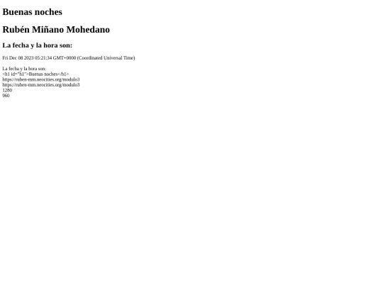 modulo3 screenshot