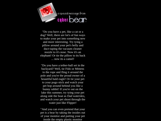 runninggags/cyberbear/petgame screenshot