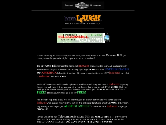 runninggags/htmlaugh/telecom/telecom screenshot