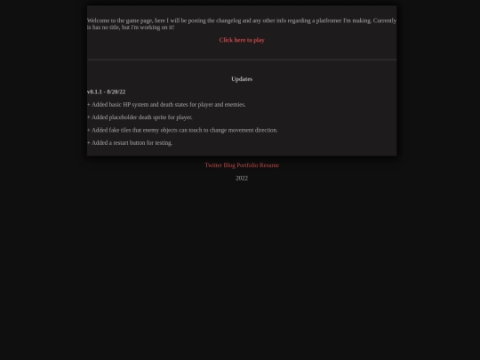gamepage screenshot