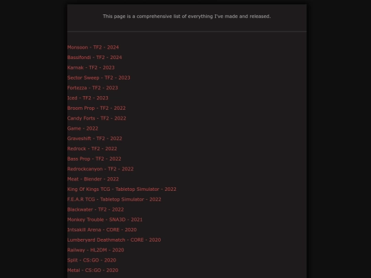 projects screenshot