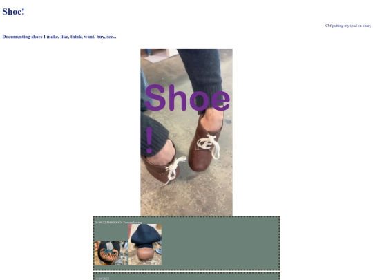 Shoe screenshot