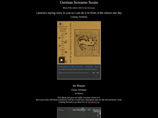 german-screamo screenshot