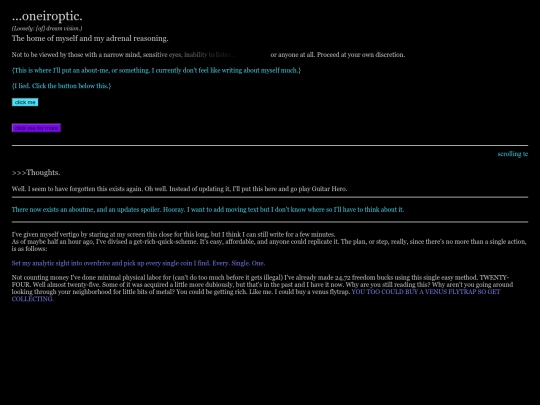 adrenological/Oneiroptic screenshot