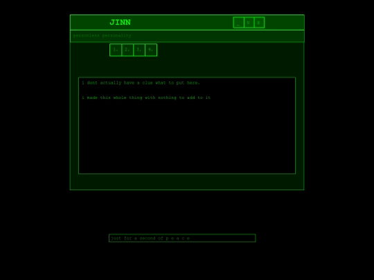 jinn/parrradigm screenshot