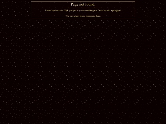 not_found screenshot