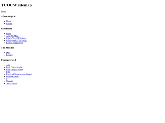 verysecretincrediblywellhiddensitemap screenshot