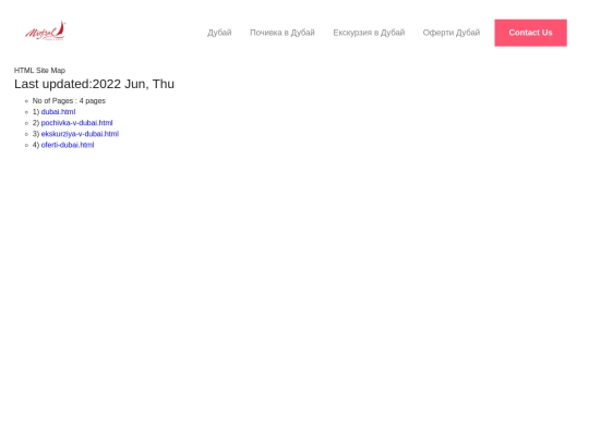 sitemap screenshot