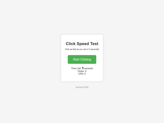 Cpstest screenshot