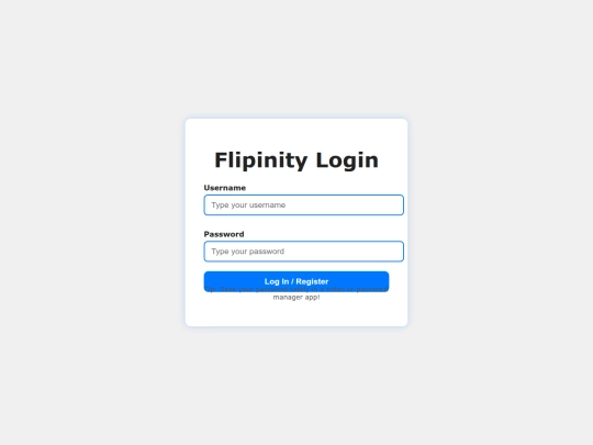 Flipinity screenshot