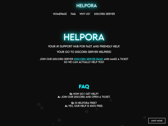 Helpora screenshot