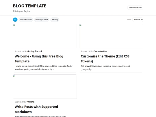 blog screenshot