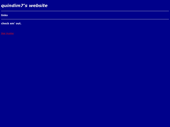 links screenshot