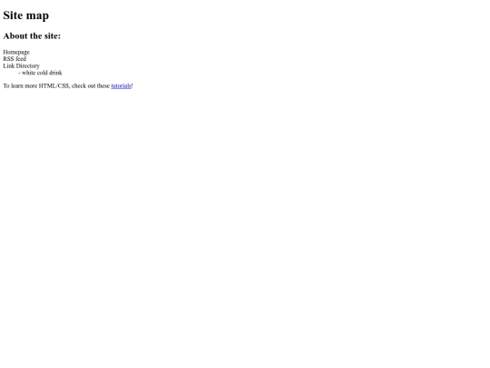 sitemap screenshot