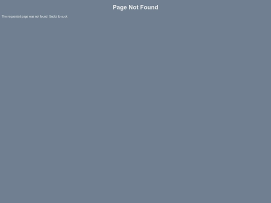 not_found screenshot