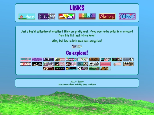 links screenshot