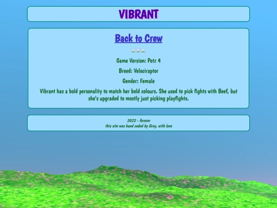 petz/crew/vibrant screenshot