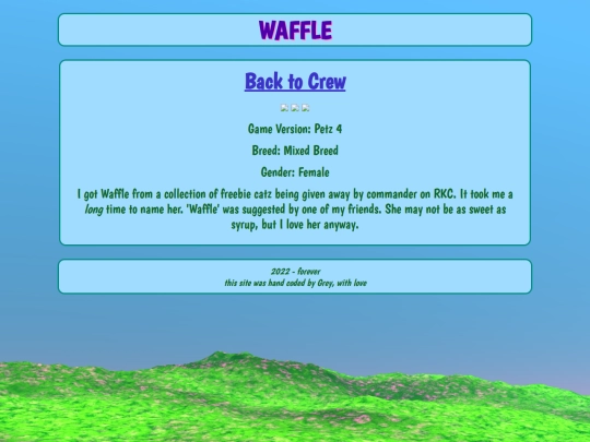 petz/crew/waffle screenshot