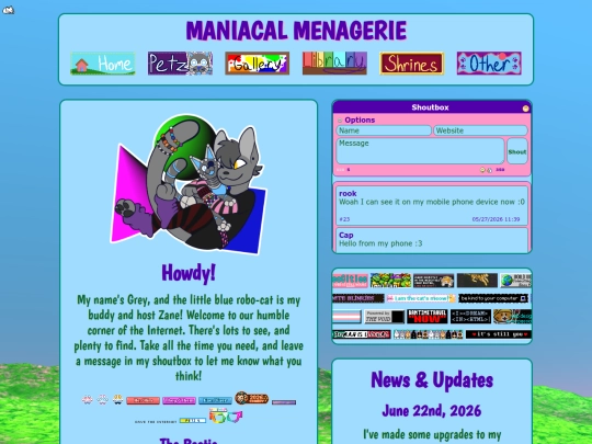 test screenshot