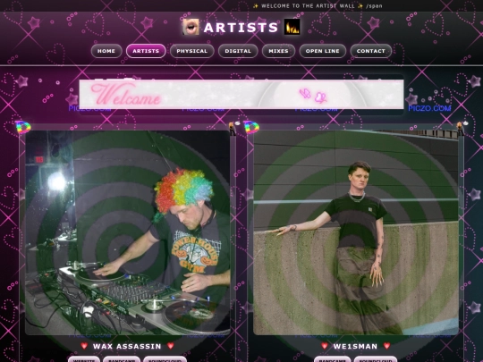 artists screenshot