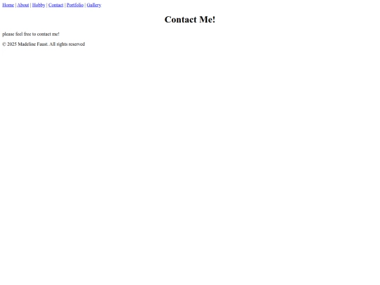 contact screenshot