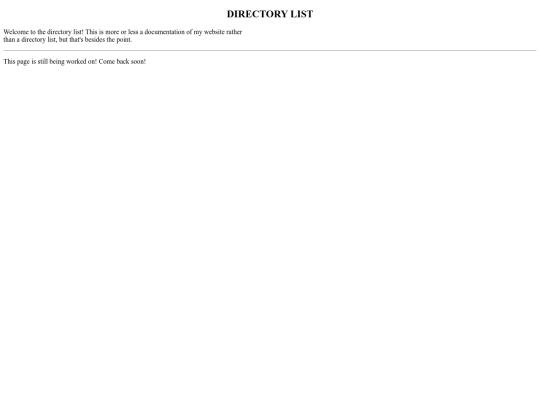 DIRlist screenshot