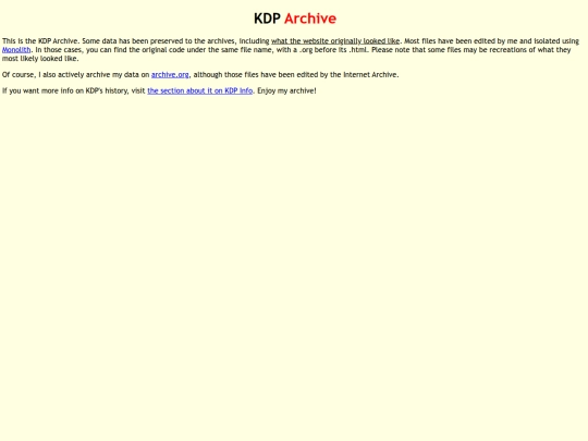 archive screenshot