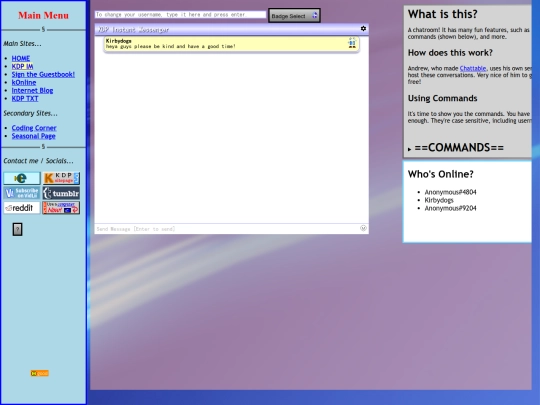 chat screenshot