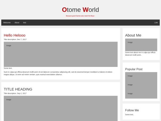 test screenshot