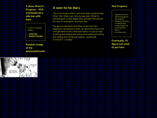 diary screenshot