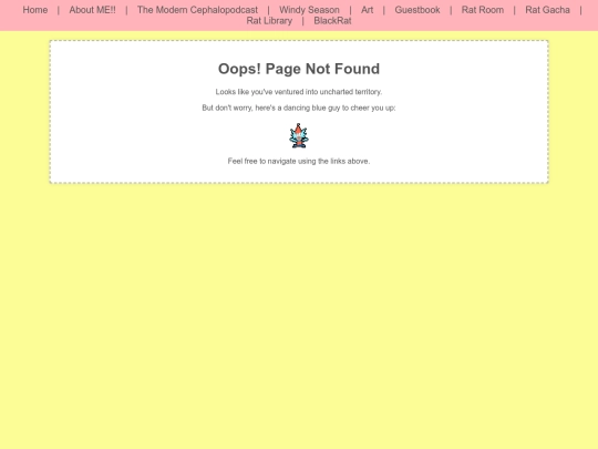 not_found screenshot